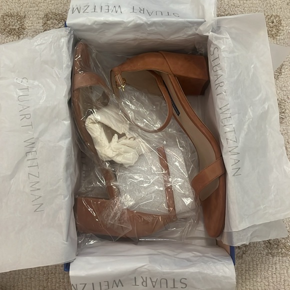 Stuart Weitzman Blush Shoes BRAND NEW - Picture 3 of 4